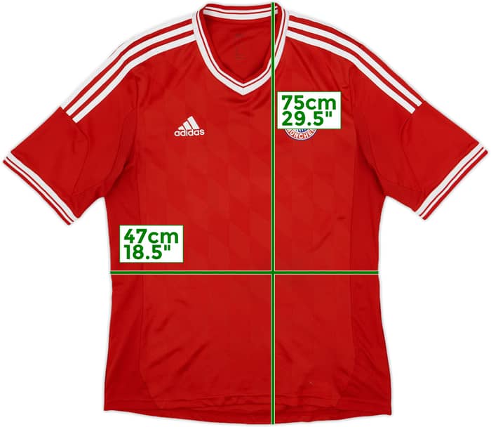 2013-14 Bayern Munich Home Shirt - 3/10 - (M)