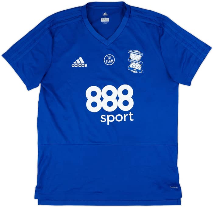 2017-18 Birmingham City Player Issue adidas Training Shirt - 7/10 - (M)