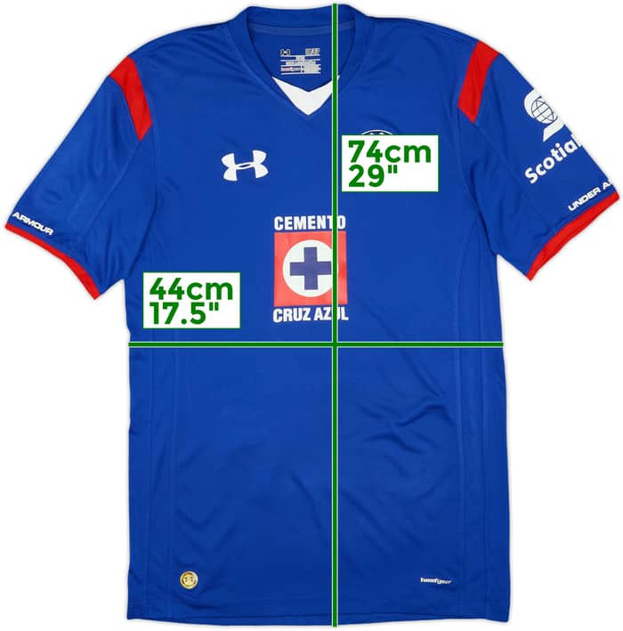 2014-15 Cruz Azul Home Shirt - 9/10 - (S)