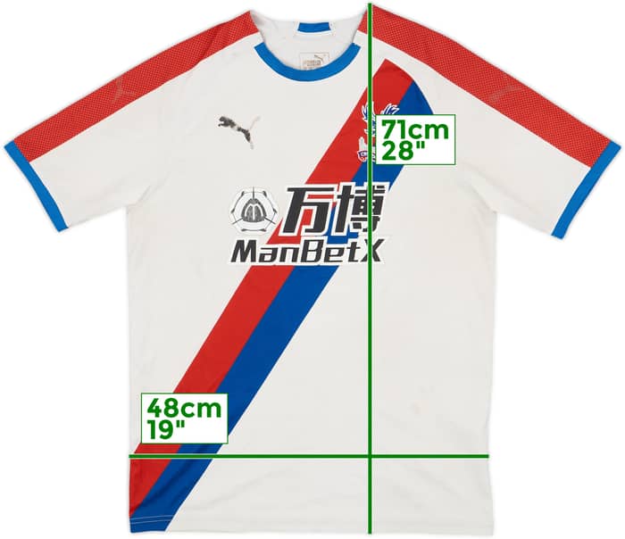 2018-19 Crystal Palace Away Shirt - 4/10 - (M)
