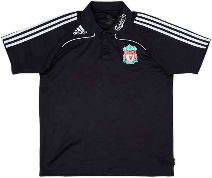 2008-09 Liverpool adidas Polo Shirt - 6/10 - (L)