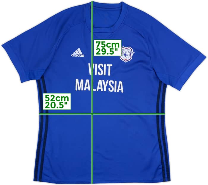 2017-18 Cardiff City Home Shirt - 5/10 - (L)