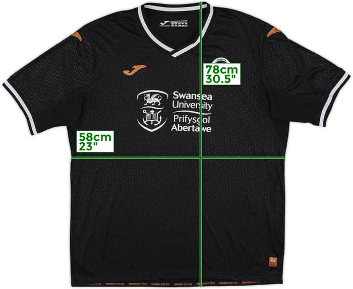 2021-22 Swansea City Away Shirt - 7/10 - (XXL)