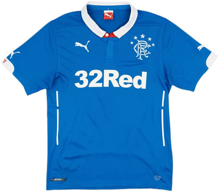 2014-15 Rangers Home Shirt - 8/10 - (S)