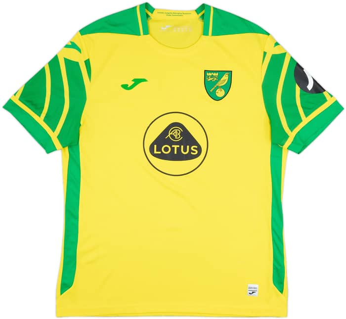 2021-22 Norwich Home Shirt - 6/10 - (XL)