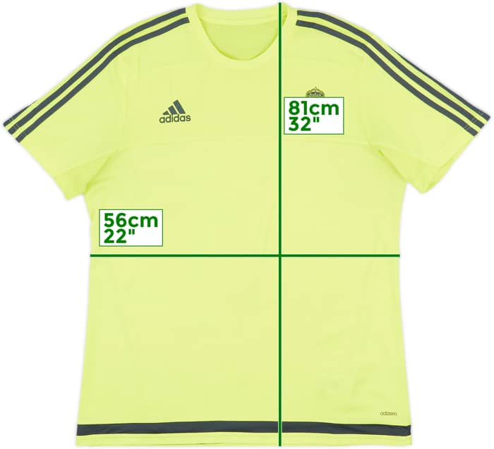 2015-16 Real Madrid adidas Training Shirt - 9/10 - (XL)