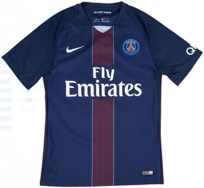 2016-17 Paris Saint-Germain Home Shirt Di Maria #11 - 8/10 - (S)