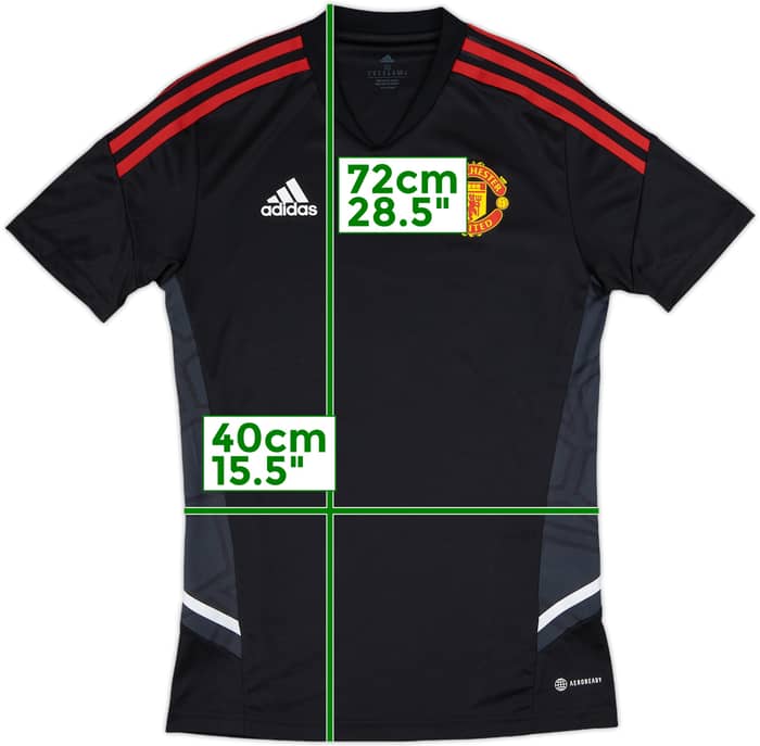 2022-23 Manchester United adidas Training Shirt - 9/10 - (XS)