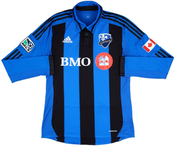 2013-14 Montreal Impact Authentic Home L/S Shirt - 3/10 - (L)