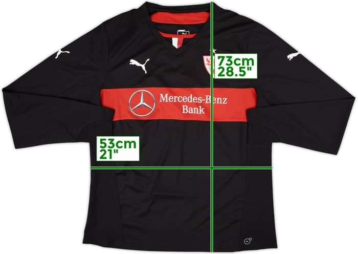 2013-14 Stuttgart Third L/S Shirt - 8/10 - (XL)