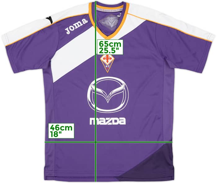 2012-13 Fiorentina Joma Training Shirt - 7/10 - (L.Boys)