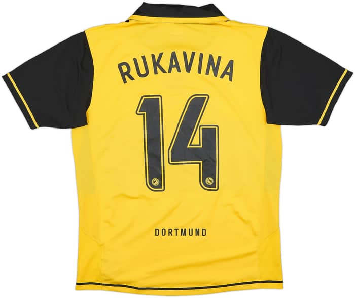 2007-08 Borussia Dortmund Home Shirt Rukavina #14 - 6/10 - (L)