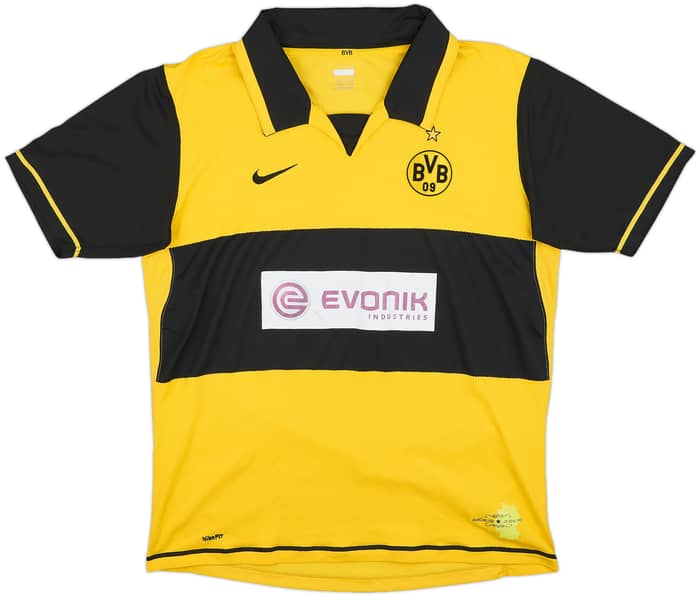 2007-08 Borussia Dortmund Home Shirt Rukavina #14 - 6/10 - (L)