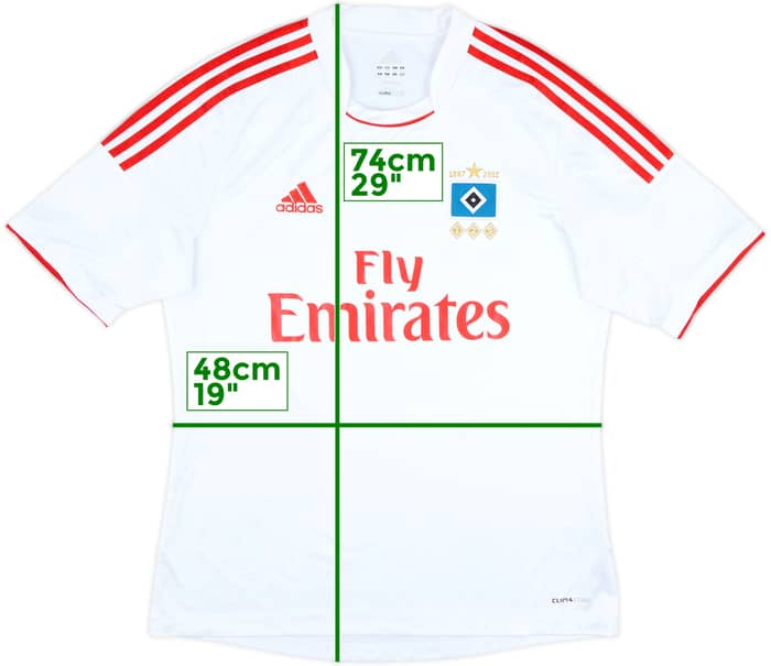 2012-13 Hamburg '125 years' Home Shirt - 8/10 - (M)