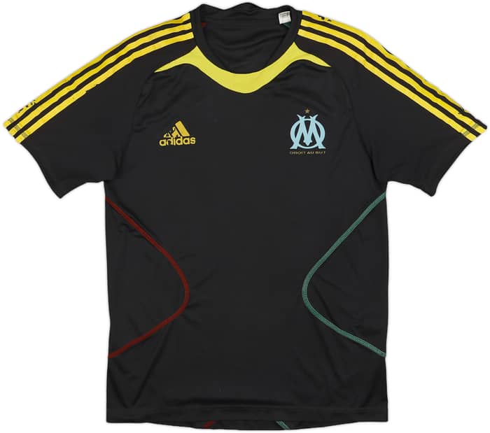 2010-11 Olympique Marseille adidas Training Shirt - 4/10 - (M)
