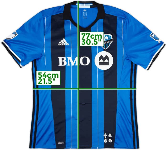 2016-17 Montreal Impact Authentic Home Shirt - 5/10 - (XL)