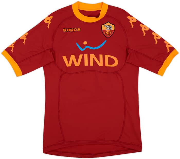2010-11 Roma Home Shirt Totti #10 - 7/10 - (M)
