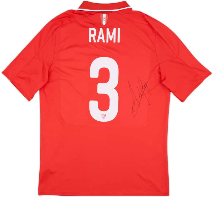 2015-16 Sevilla Signed Away Shirt Rami #3 - 8/10 - (L)
