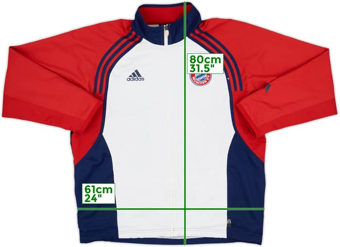 2000-01 Bayern Munich adidas Track Jacket - 7/10 - (L)