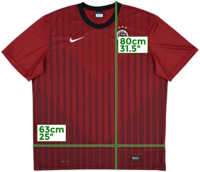 2012-13 Sparta Prague Home Shirt - 7/10 - (XXL)
