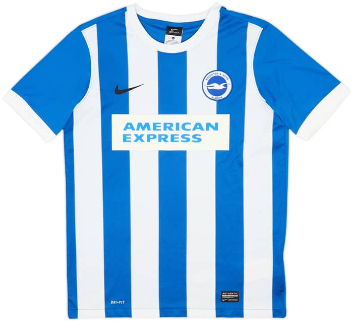 2014-16 Brighton Home Shirt - 7/10 - (XL.Boys)