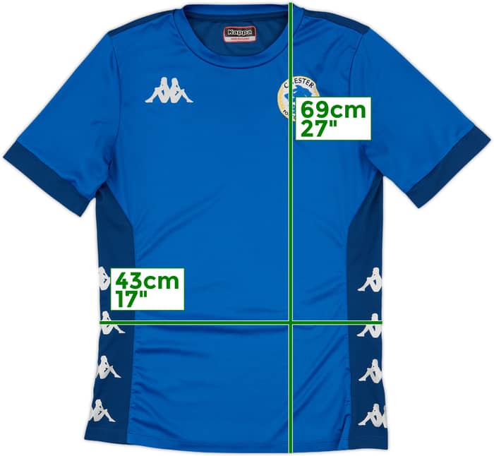 2020-21 Chester FC Kappa Training Shirt - 10/10 - (M)