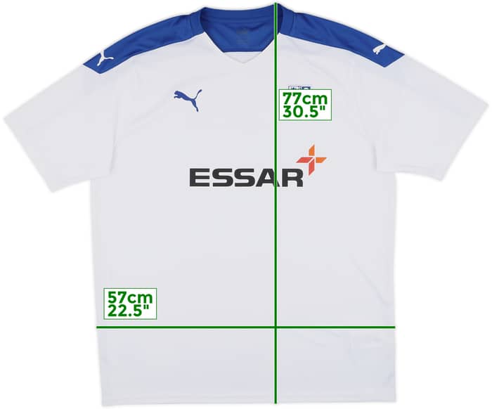 2020-21 Tranmere Rovers Home Shirt - 8/10 - (XXL)
