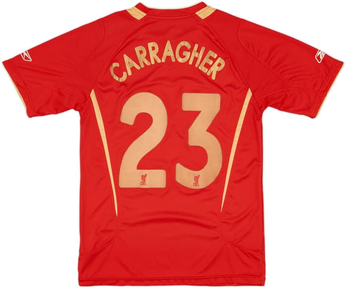 2005-06 Liverpool CL Home Shirt Carragher #23 - 5/10 - (S)