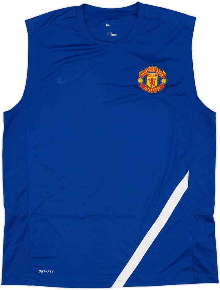 2011-12 Manchetser United Nike Training Vest - 4/10 - (XL)