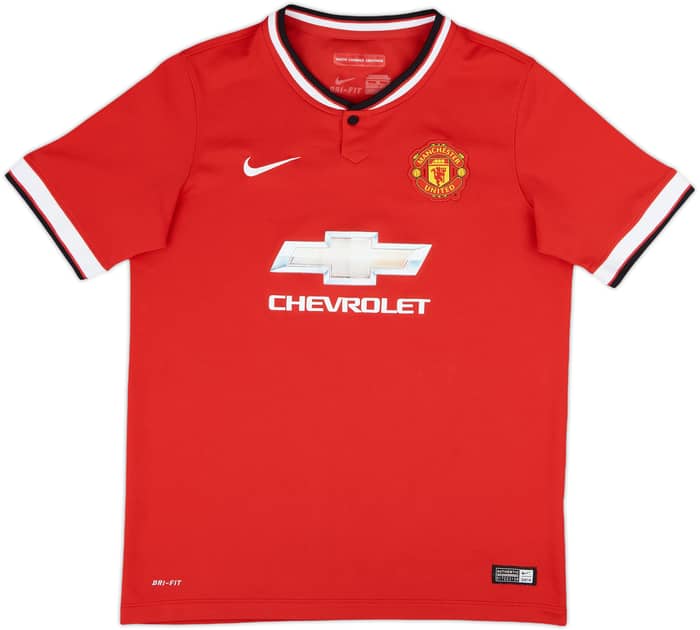 2014-15 Manchester United Home Shirt - 5/10 - (XL.Boys)