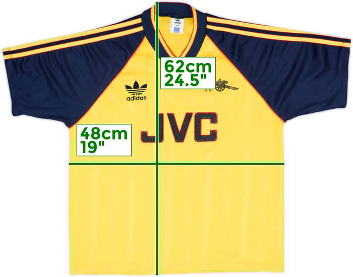 1988-91 Arsenal Away Shirt - 7/10 - (L)