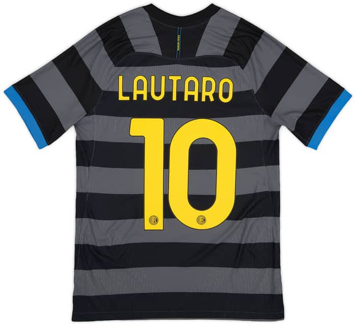 2020-21 Inter Milan Authentic Third Shirt Lautaro #10 - 10/10 - (S)
