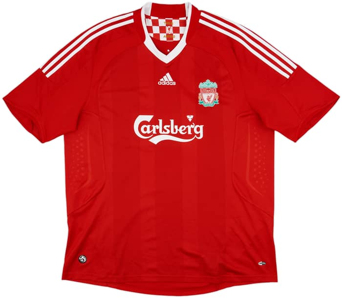 2008-10 Liverpool Home Shirt Torres #9 - 7/10 - (XXL)