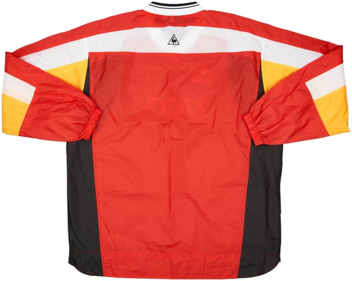1992 Nagoya Grampus Eight Player Issue Le Coq Sportif Shell Top #14 - 10/10 - (3XL)