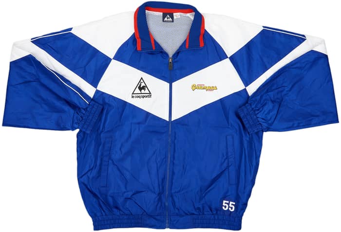 1992 Nagoya Grampus Eight Player Issue Le Coq Sportif Track Jacket #55 - 10/10 - (M/L)