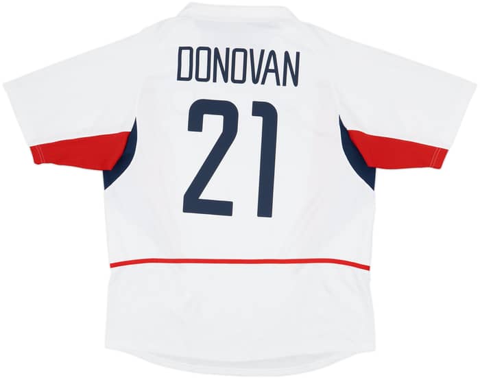 2002-03 USA Home Shirt Donovan #21 - 9/10 - (XL)