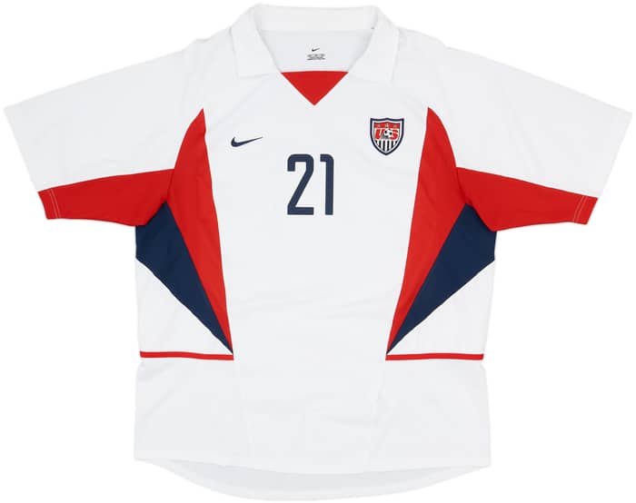 2002-03 USA Home Shirt Donovan #21 - 9/10 - (XL)