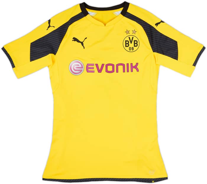 2016-17 Borussia Dortmund Authentic (ACTV) European Home Shirt Dembele #7 - 10/10 - (M)