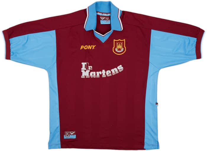 1998-99 West Ham Home Shirt Cole #26 - 4/10 - (L)