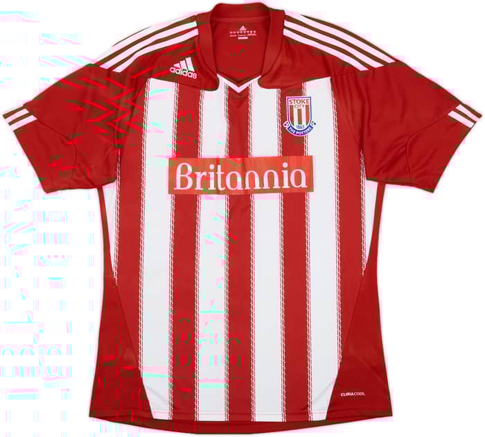 2010-11 Stoke City Home Shirt Fuller #10 - 6/10 - (L)