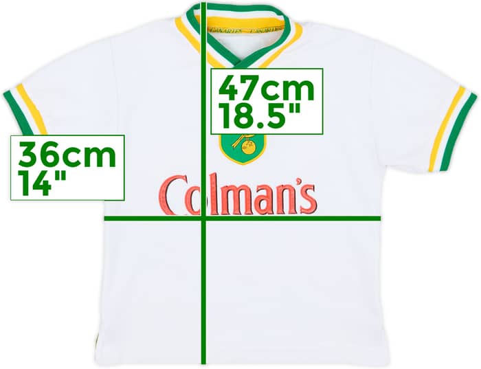 1999-01 Norwich Away Shirt - 8/10 - (4-5 Years)