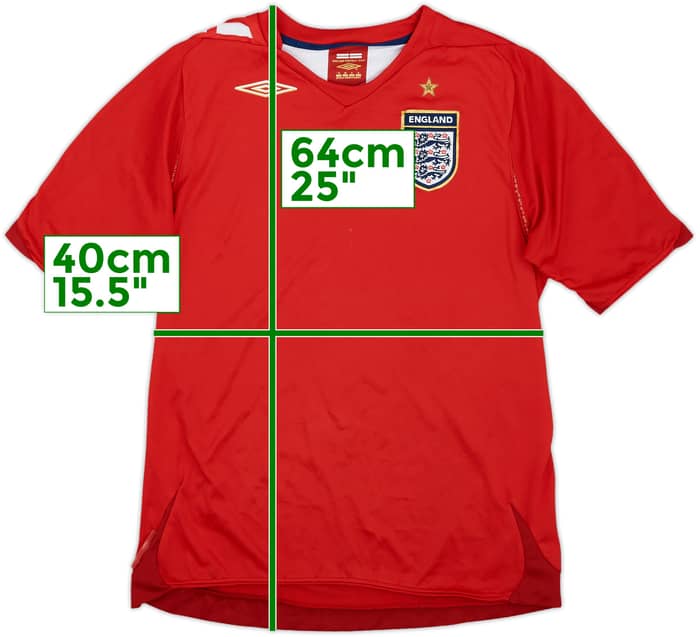2006-08 England Away Shirt - 7/10 - (Women's S)