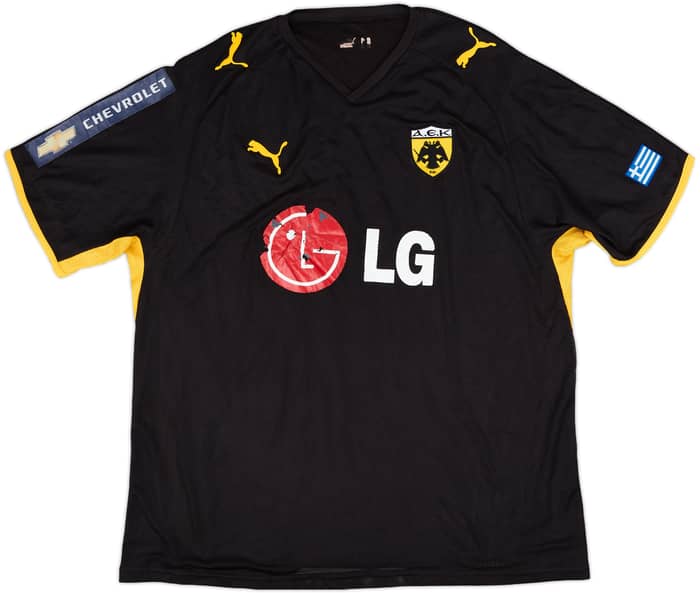 2008-09 AEK Athens Away Shirt - 4/10 - (XXL)