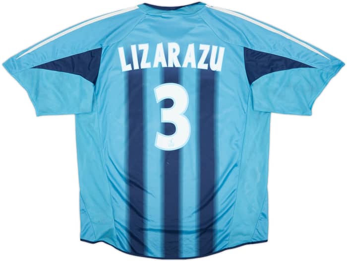 2004-05 Olympique Marseille Away Shirt Lizarazu #3 - 6/10 - (XL)