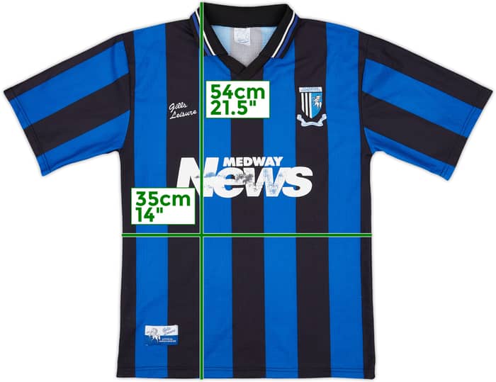1998-99 Gillingham Home Shirt - 5/10 - (XS)