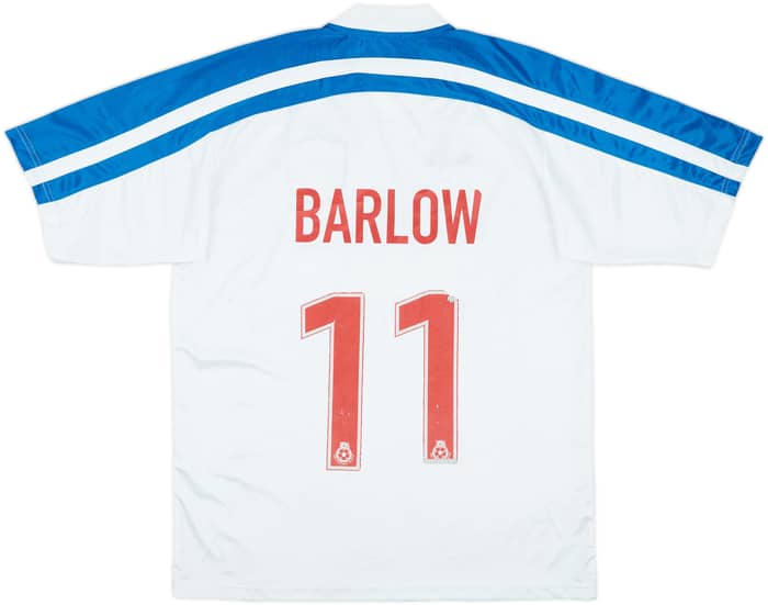 2000-02 Tranmere Rovers Home Shirt Barlow #11 - 7/10 - (L)