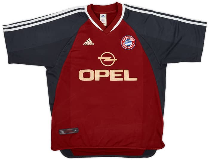 2001-02 Bayern Munich Home Shirt Elber #9 - 5/10 - (L)