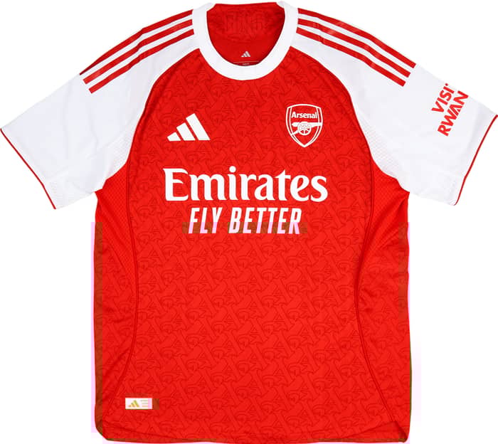 2025-26 Arsenal Authentic Home Shirt Rice #41