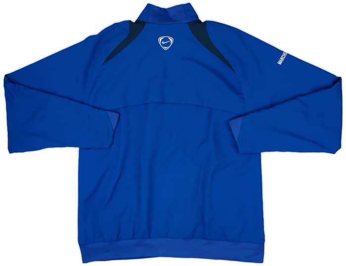 2005-06 Manchester United Nike Track Jacket - 10/10 - (L)
