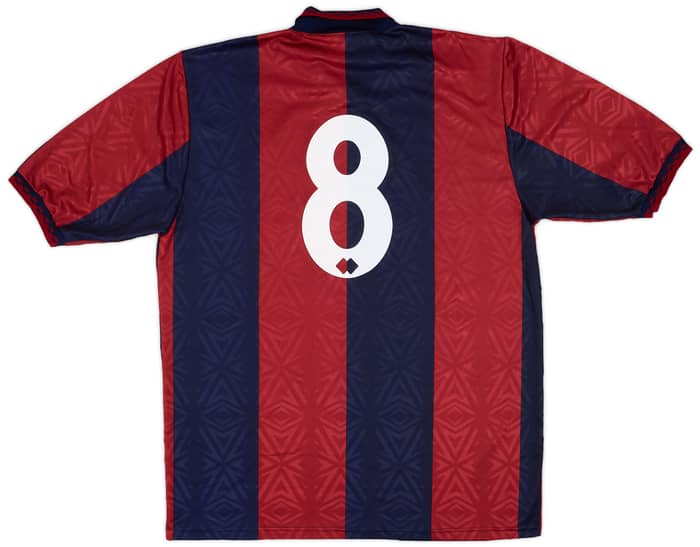 1995-96 Bologna Home Shirt #8 - 8/10 - (XXL)